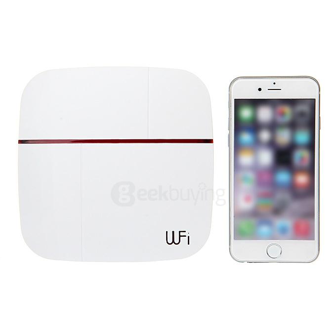 Vcare 2-APP Control GSM & Wi-Fi Dual Network Smart Home Security System - White