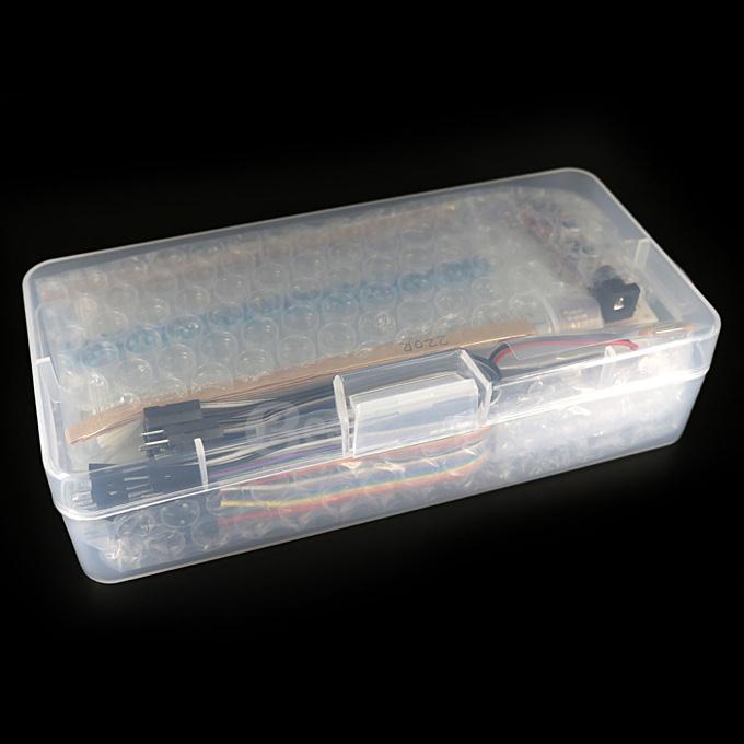 Breadboard Tools Kit w/ Breadboard Power Module / Jumper Wire / Resistor / LED / Button for DIY