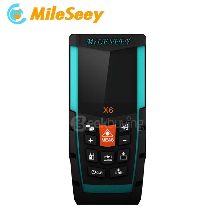 Mileseey X6 70m Handheld Rangefinder Laser Distance Meter Digital Laser Range Finder