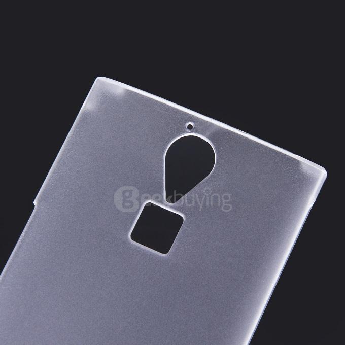 [HK Stock] PU Protective Cover Brand New Hard Case Back Cover for DOOGEE F5/F5 PRO Smartphone - Transparent