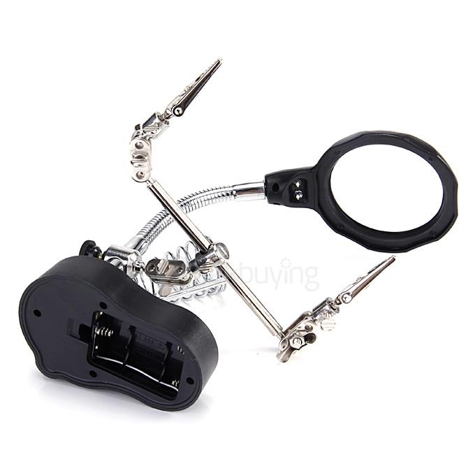 MG16126-A Auxiliary Clip Magnifier Helping Hand Magnifier