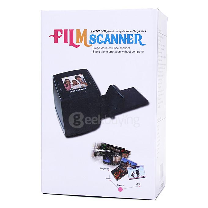 5.0MP 35mm Negative Film Slide Film Scanner USB Digital Photo Copier - Black