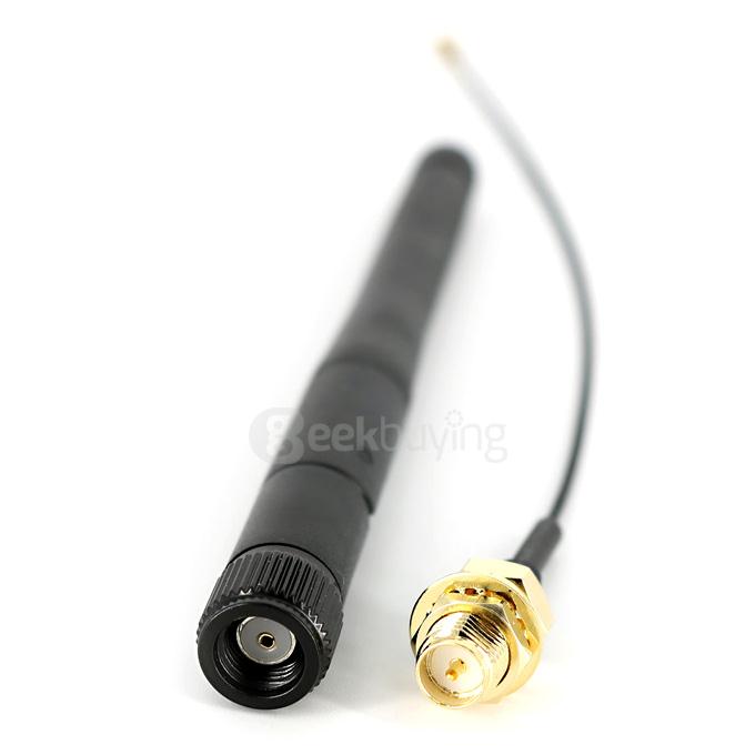 5Pcs For ESP8266 Wifi Module ESP-02 3Dbi Gain Antenna Antenna Extension Cable xg