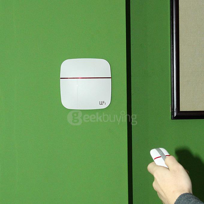 Vcare 2-APP Control GSM & Wi-Fi Dual Network Smart Home Security System - White