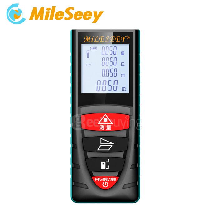 Mileseey D8 40m Handheld Rangefinder Laser Distance Meter Digital Laser Range Finder