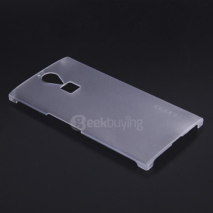 [HK Stock] PU Protective Cover Brand New Hard Case Back Cover for DOOGEE F5/F5 PRO Smartphone - Transparent
