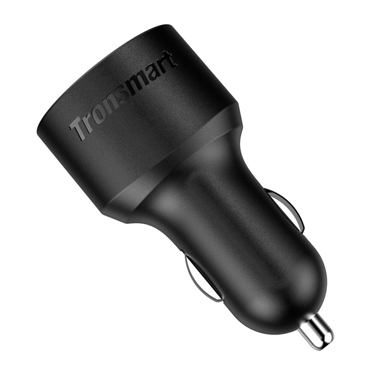 Tronsmart 30W 2 Ports Quick Charge 3.0 Type-C*1 + USB 2.0 VoltIQ*1 Car Charger for Nexus5X Nexus6P Samsung Galaxy iPhone iPad Google Pixel Google Pixel XL and More