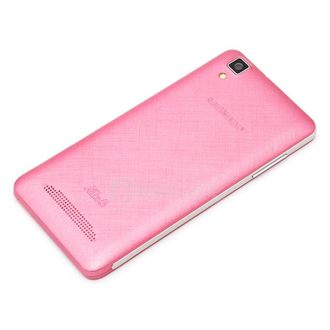 [HK Stock] LEAGOO ALFA 6 4.5inch MTK6582 Quad Core 1.3GHz Android 4.4 Smartphone 1GB RAM 8GB ROM 5.0MP Camera 3G - Pink