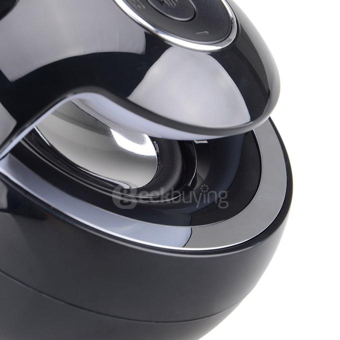AJ-69 Upgrade Version Waterproof Swan Style Bluetooth Speaker with TF - Black