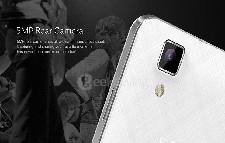 [HK Stock] LEAGOO ALFA 6 4.5inch MTK6582 Quad Core 1.3GHz Android 4.4 Smartphone 1GB RAM 8GB ROM 5.0MP Camera 3G - Pink