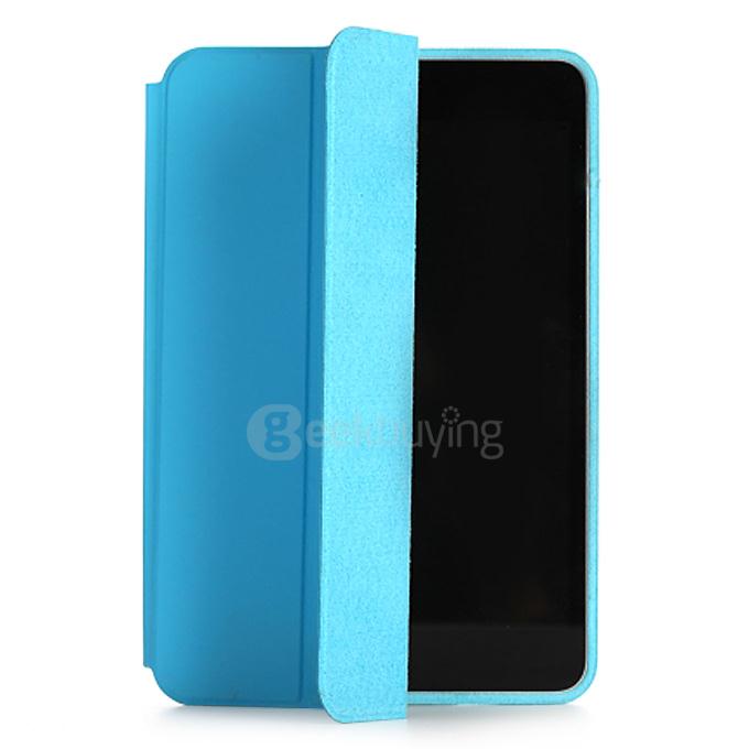 Original Smart Leather Stand Cover Case With Automatic Sleep & Wake-up Function for Xiaomi Mipad 2 Tablet - Blue
