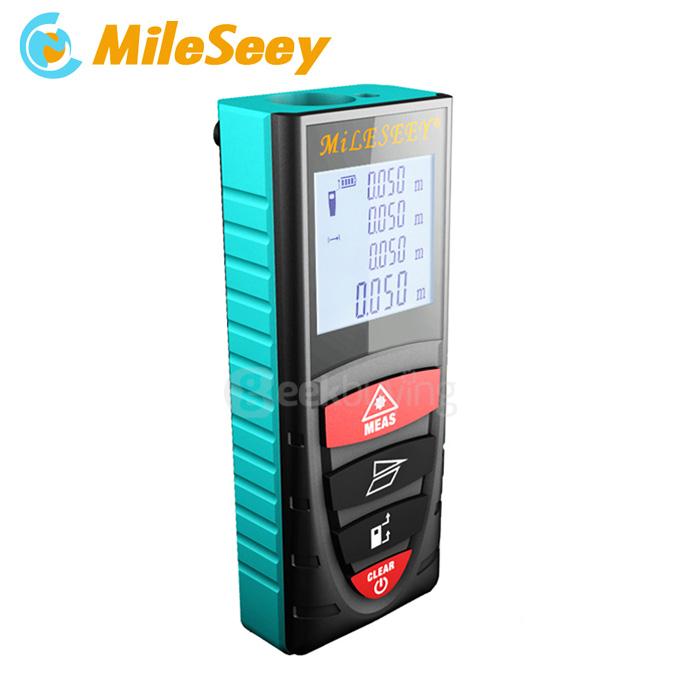 Mileseey D8 40m Handheld Rangefinder Laser Distance Meter Digital Laser Range Finder