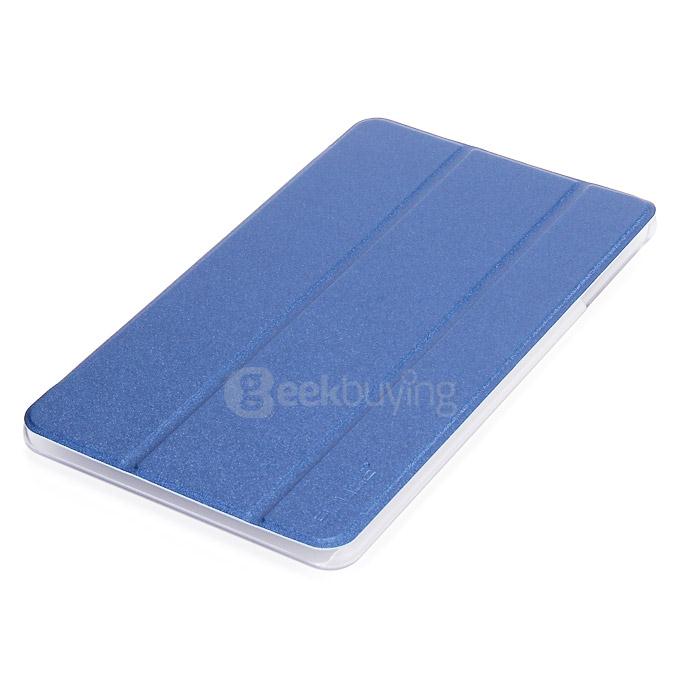 PU Leather Stand Case Cover for Cube iWork8 Ultimate Tablet PC - Blue