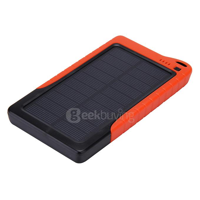 12000mAh Solar Power Bank Solar Powered External Backup Battery