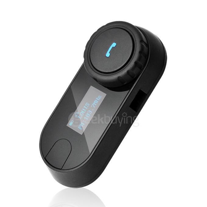 FDC-02SC 800m Wireless BT Motorcycle Motorbike Helmet Intercom Headset Interphone for Motorcyclist