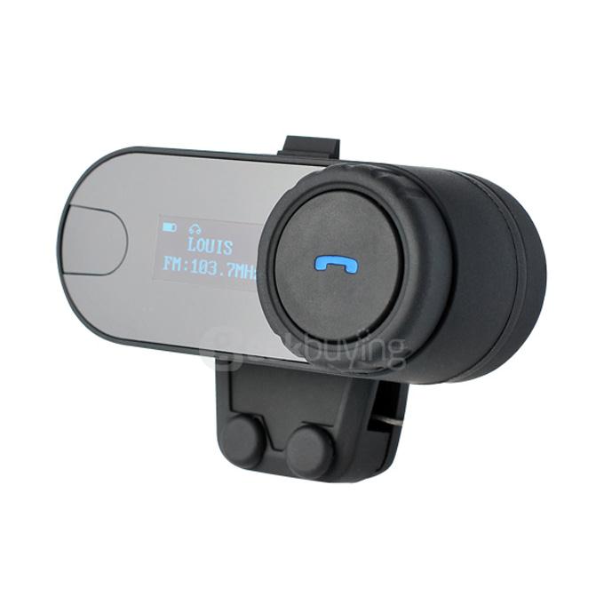 FDC-02SC 800m Wireless BT Motorcycle Motorbike Helmet Intercom Headset Interphone for Motorcyclist