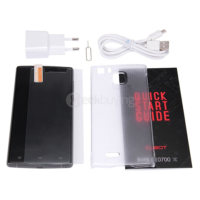 CUBOT S600 5.0inch IPS HD 4G FDD-LTE Android 5.1 Smartphone 2GB 16GB 64-bit MTK6735A Quad Core 16.0MP Touch ID - Black