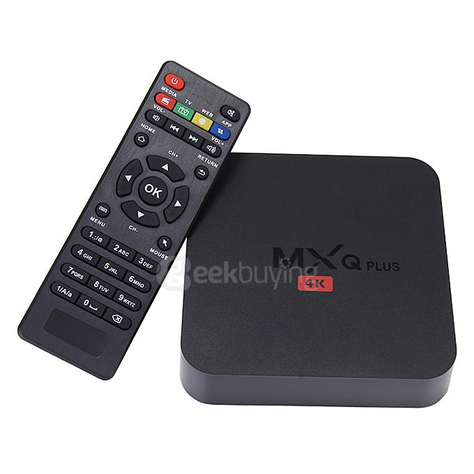 MXQ PLUS 4K Amlogic S905 Android 5.1.1 TV Box 1G/8G WIFI LAN KODI HDMI DLNA AirPlay Miracast 3D Netflix