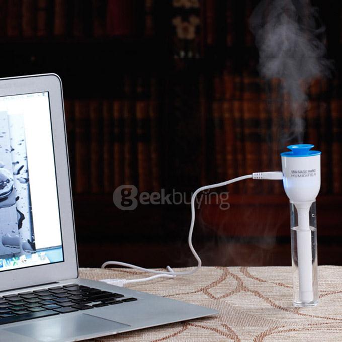 MINI Magic Wand Humidifier Air Purifier for Home Office - White