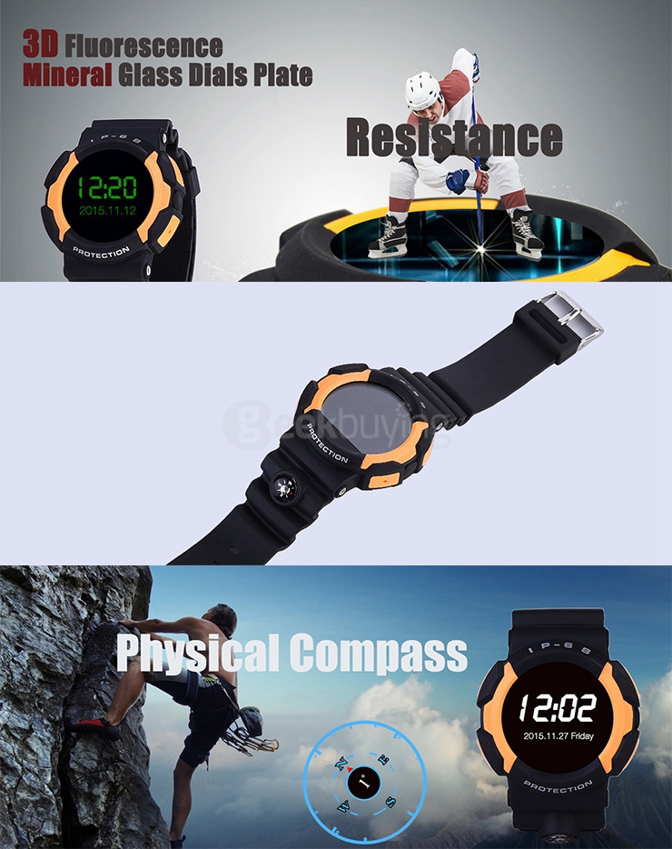 NO.1 A10 Bluetooth Outdoor Smart Watch MTK2502 1.22