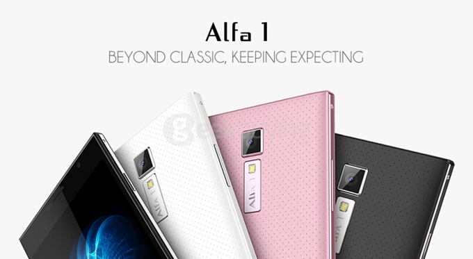 Leagoo Alfa 1 5.5 inch Android 5.1 2GB 16GB Smartphone MTK6580 Quad Core 13.0MP Camera OTG Hotknot WiFi 3G GPS - Black