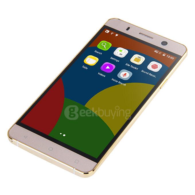 MPIE 4C PRO 5.0inch IPS QHD Android 5.1 MT6580 Quad Core 1.3GHz Smartphone 512MB RAM 4GB ROM 5MP 3G GPS - Golden