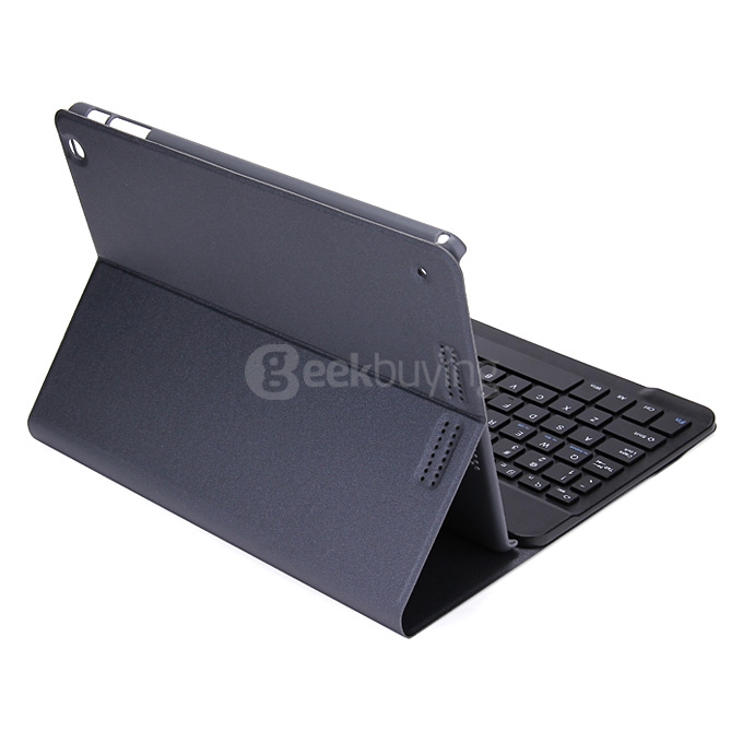 Removable Bluetooth Keyboard Leather Case for 9.7