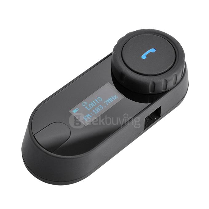 FDC-02SC 800m Wireless BT Motorcycle Motorbike Helmet Intercom Headset Interphone for Motorcyclist