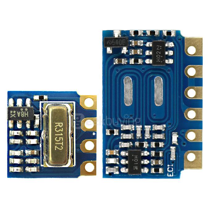 Mini 3.3V RF Transmitter Receiver Module 315MHz Wireless Link Kit