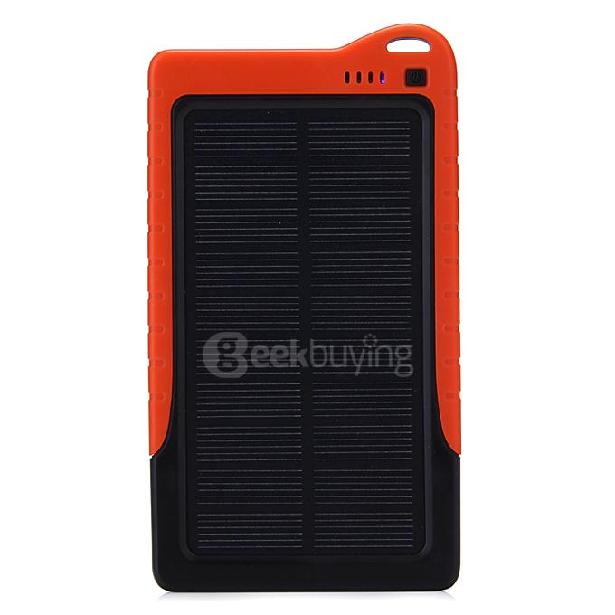 12000mAh Solar Power Bank Solar Powered External Backup Battery