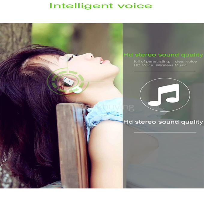 LF-18 NFC Bone Conduction Bluetooth Headset Stereo Headphone Earphone - Black