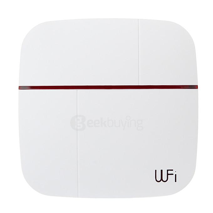 Vcare 2-APP Control GSM & Wi-Fi Dual Network Smart Home Security System - White