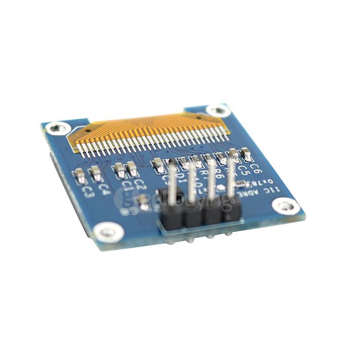 0.96 Inch 128x64 I2C Interface Yellow and Blue OLED Display Module Board for Arduino