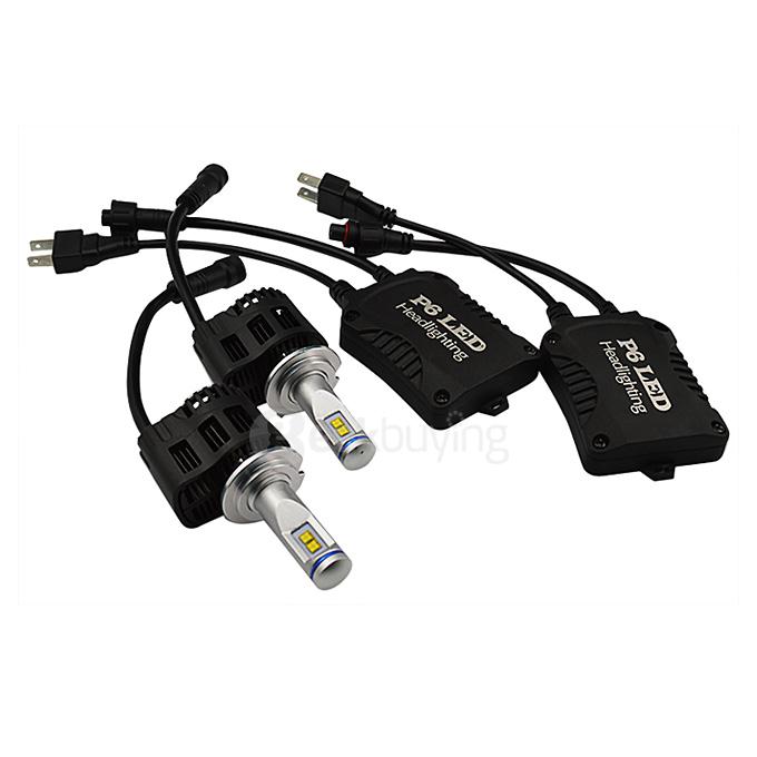 P6 Philips Chips 55W 4500lm LED Car Headlight H7 6000K LED Car Headbulb Conversion Kit