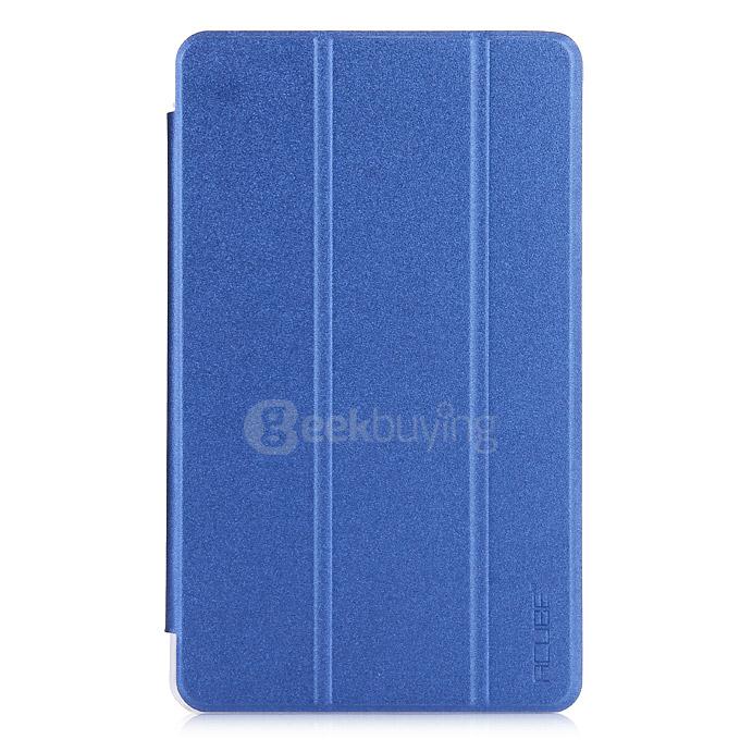 PU Leather Stand Case Cover for Cube iWork8 Ultimate Tablet PC - Blue