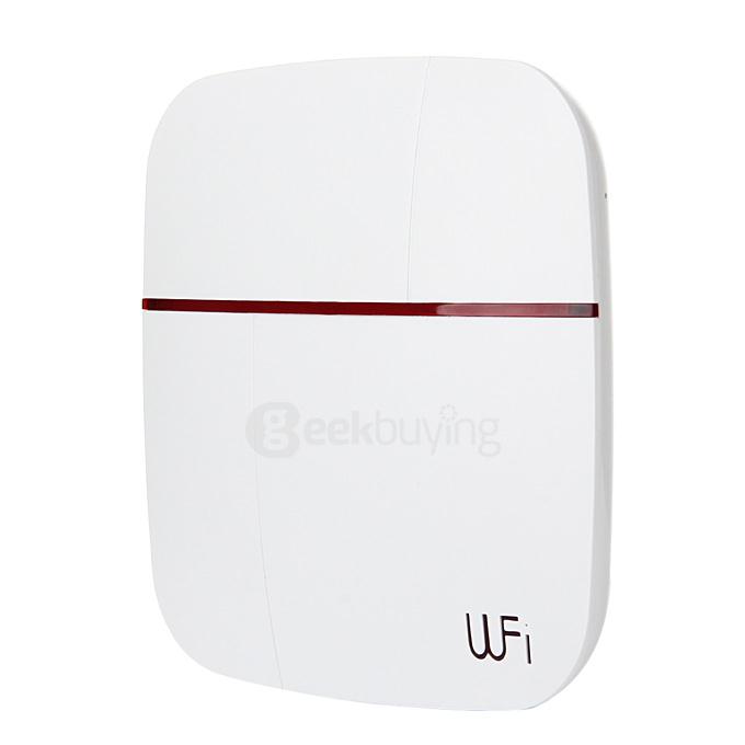 Vcare 2-APP Control GSM & Wi-Fi Dual Network Smart Home Security System - White