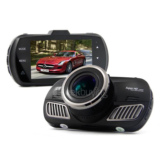 Blackview D201-1 Ambarella A12 Chipset Car DVR Recorder Super HD 1440P H.264 / 170 Degree View Angle / Night Vision Car Camcorder - Black