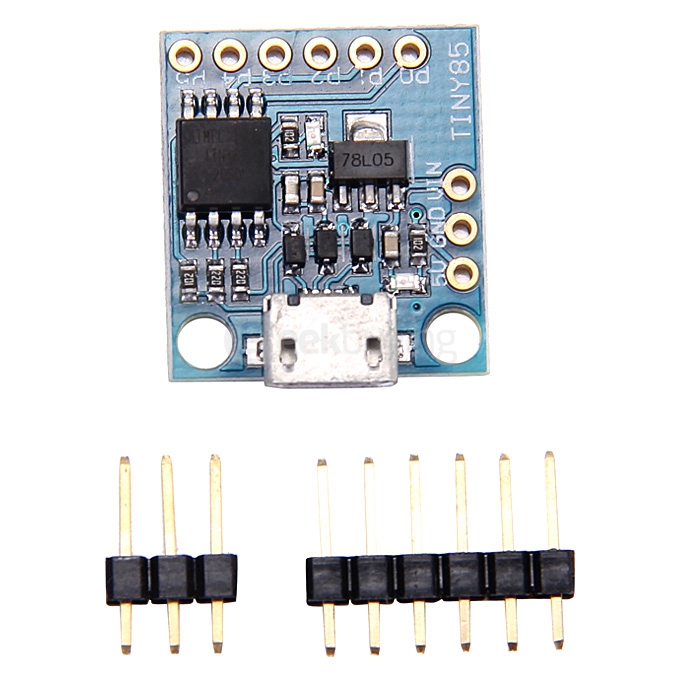 Details about   1Pc ATTINY85 Digispark kickstarter Arduino general micro USB development bo Mi