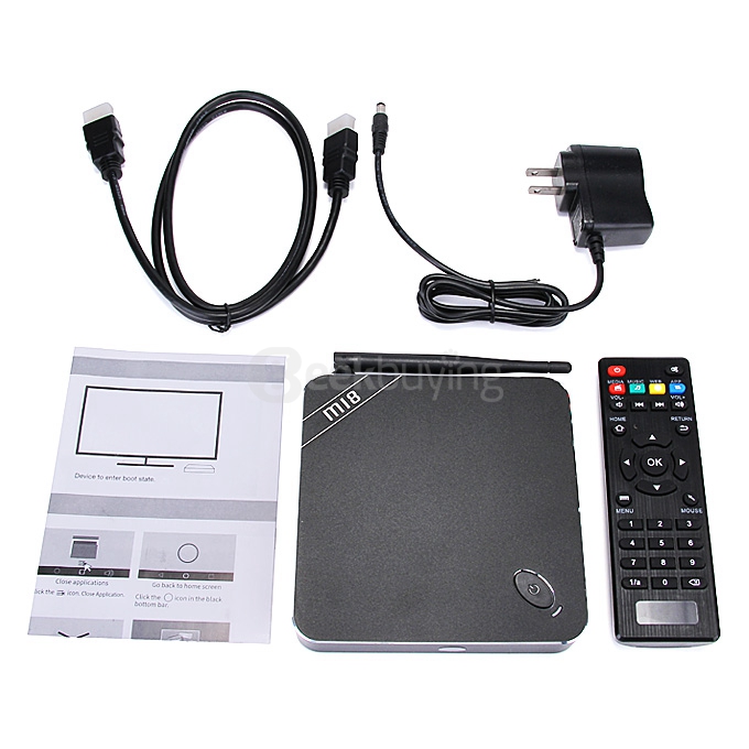 Beelink M18 Amlogic S905 4K 2G/16G TV BOX 2.4G/5G Dual Band WIFI 1000M LAN Bluetooth4.0 HDMI2.0 H.265 Miracast DLNA