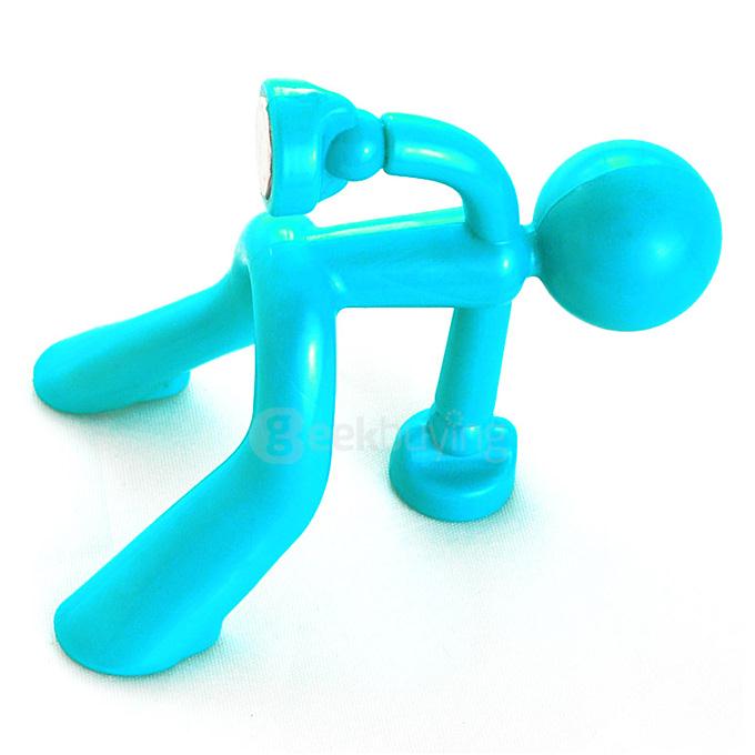 The Magnetic Man Key Holder Key Chain Magnetic Fridge Sticker - Blue