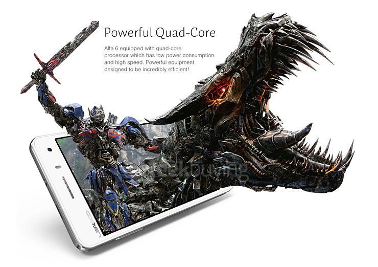 [HK Stock] LEAGOO ALFA 6 4.5inch MTK6582 Quad Core 1.3GHz Android 4.4 Smartphone 1GB RAM 8GB ROM 5.0MP Camera 3G - Pink