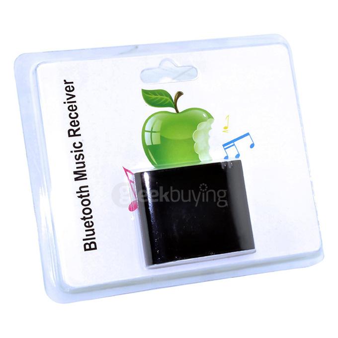 Bluetooth A2DP Music Audio Receiver Adapter for Bose Sounddock and 30-Pin iPod iPhone Dock Speaker - Black