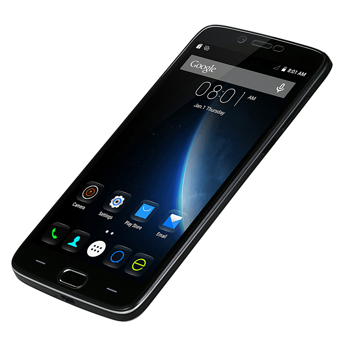 DOOGEE Y200 5.5inch IPS HD 4G LTE Android 5.1 Smartphone 64-Bit MT6735 Quad Core 2GB 32GB 13.0MP TOUCH ID - Black