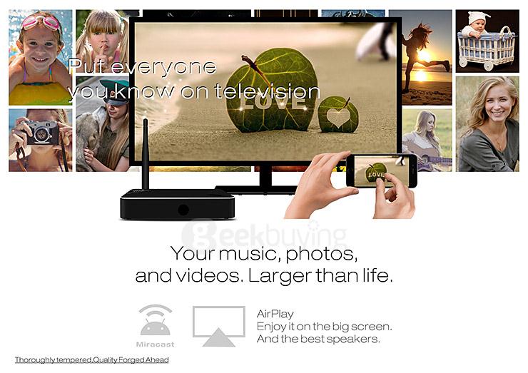 Beelink M18 Amlogic S905 4K 2G/16G TV BOX 2.4G/5G Dual Band WIFI 1000M LAN Bluetooth4.0 HDMI2.0 H.265 Miracast DLNA