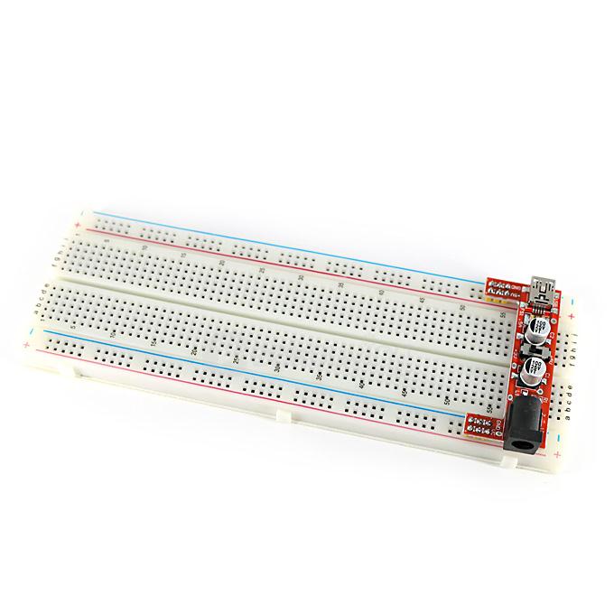Breadboard Tools Kit w/ Breadboard Power Module / Jumper Wire / Resistor / LED / Button for DIY
