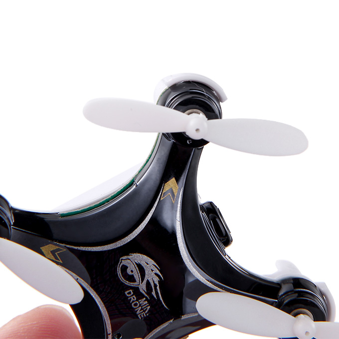 FQ777- 954 WIFI FPV 0.3MP Camera 4CH 6Axis APP Control MINI Quadcopter - Black