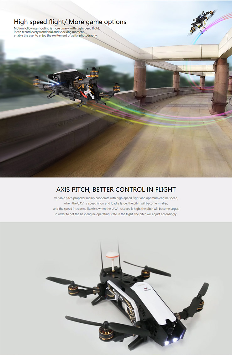 Walkera Furious 320 1080P HD Camera 5.8G RC Quadcopter with DEVO 10 Transmitter OSD RTF