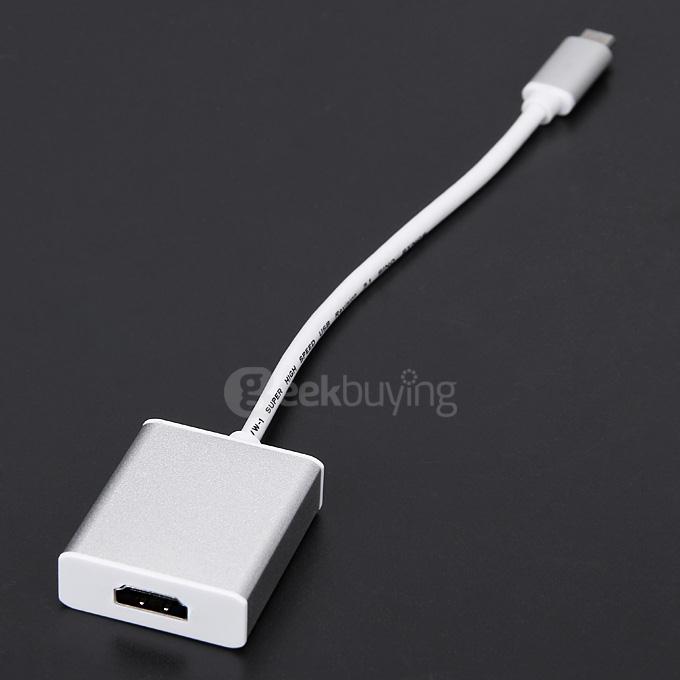 USB 3.1 Type-C to HDMI 1080P HDTV Converter Adapter for Laptop PC