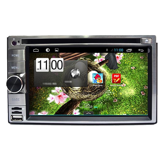 TH8685 6.2inch Android 4.4 1GB 16GB 2Din In-Dash Car DVD Player with GPS 3G WIFI iPod RDS BT TV Multi-Touch -South Korea