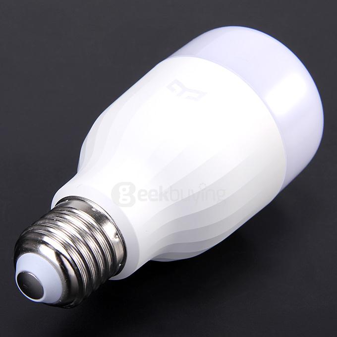 Original Xiaomi Yeelight E27 Smart LED Bulb Mi Light Smartphone App WIFI Remote Control Light 8W - White